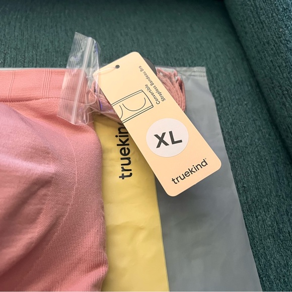 Pink Strapless Bandeau Bra - Picture 2 of 2